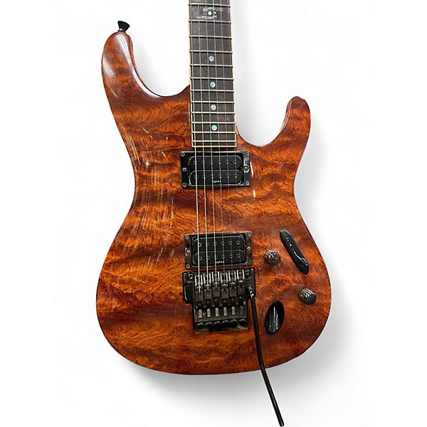 Used Ibanez S1520B PRESTIGE Brown Solid Body Electric Guitar