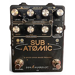 Used Dsm & Humboldt Sub Atomic Bass Effect Pedal