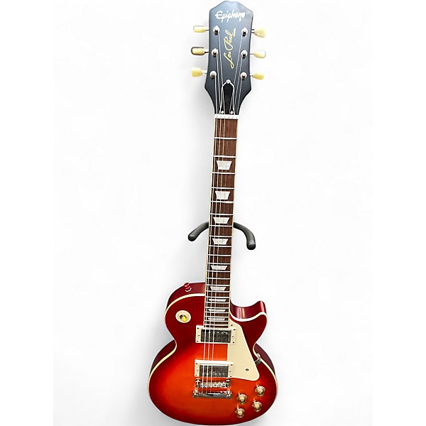 Used Epiphone 1959 Reissue Les Paul Standard Cherry Sunburst Solid Body Electric Guitar