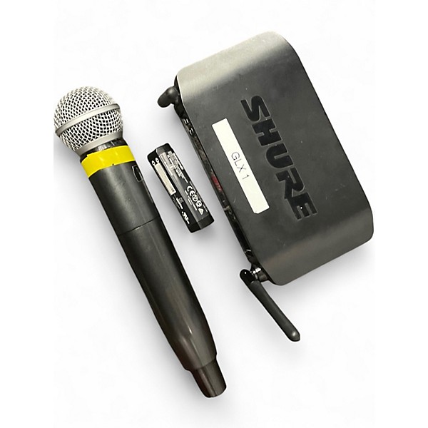 Used Shure GLXD SM58 WITH BATTERY Handheld Wireless System