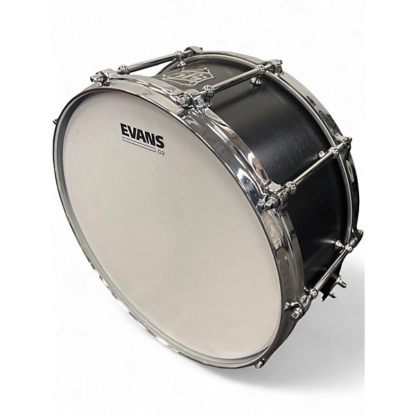 Used SJC Drums 14X6.5 Custom Maple Black Drum