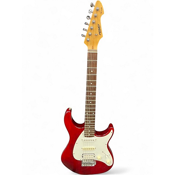 Used Peavey RAPTOR PLUS Candy Apple Red Metallic Solid Body Electric Guitar