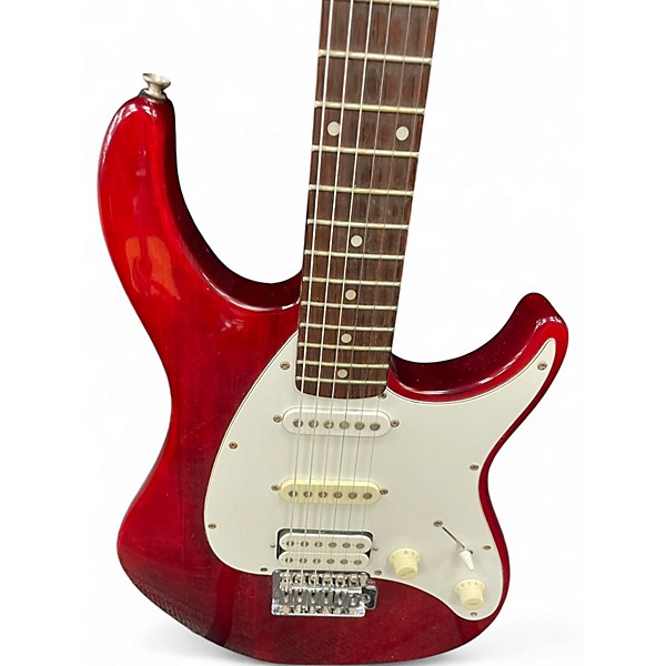 Used Peavey RAPTOR PLUS Candy Apple Red Metallic Solid Body Electric Guitar