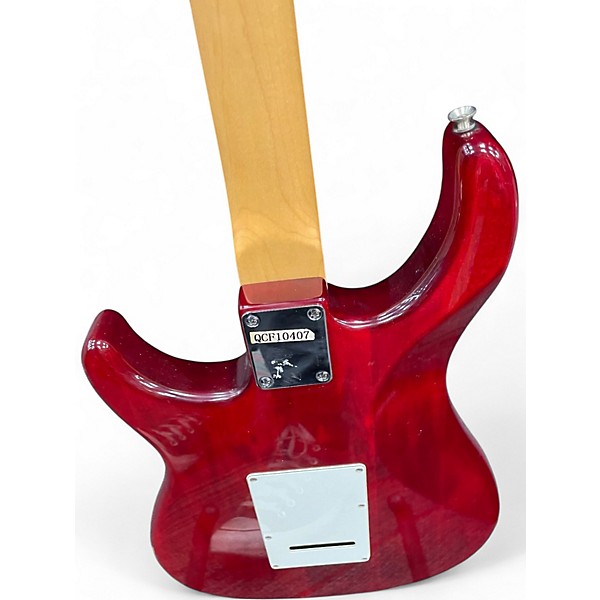 Used Peavey RAPTOR PLUS Candy Apple Red Metallic Solid Body Electric Guitar