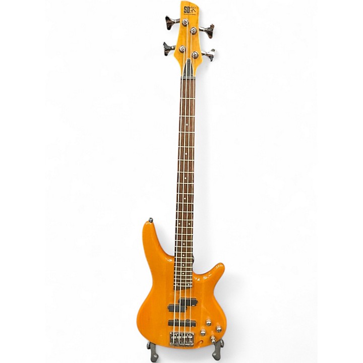 Used Ibanez SR400 Natural Electric Bass Guitar Natural | Guitar Center