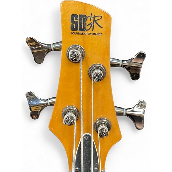 Used Ibanez SR400 Natural Electric Bass Guitar