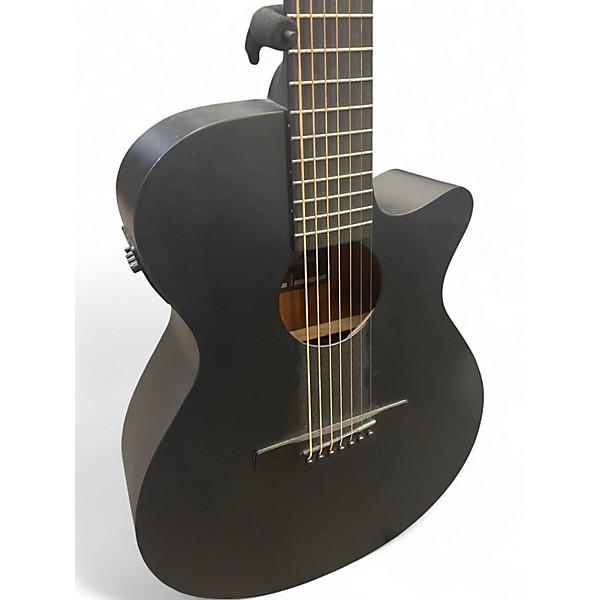 Used Ibanez Aeg721 Black Acoustic Electric Guitar
