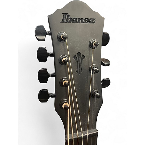 Used Ibanez Aeg721 Black Acoustic Electric Guitar