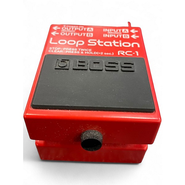 Used BOSS RC1 Loop Station Pedal