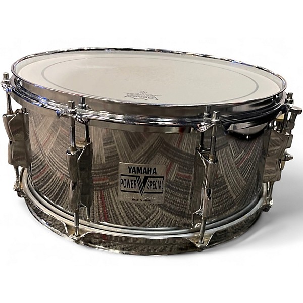Used Yamaha 6.5X14 Power Special Stainless Steel Drum