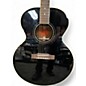 Used Epiphone INSPIRED BY GIBSON J-180 LS Black Acoustic Electric Guitar