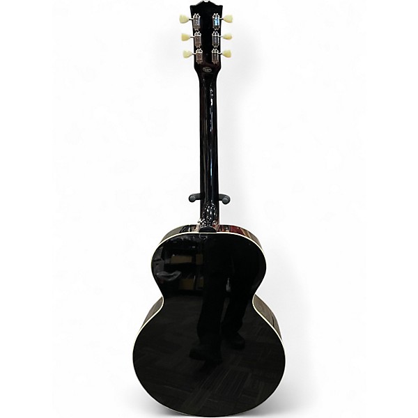 Used Epiphone INSPIRED BY GIBSON J-180 LS Black Acoustic Electric Guitar