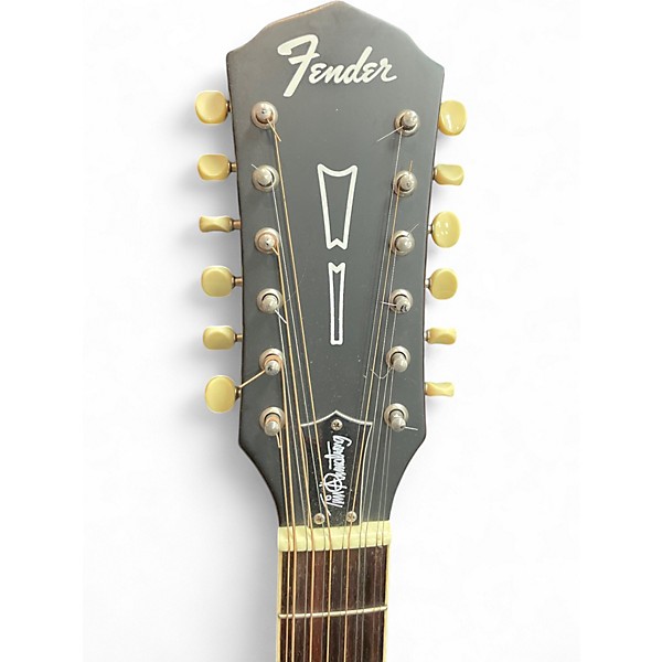 Used Fender tim armstrong hellcat 12 Natural 12 String Acoustic Guitar