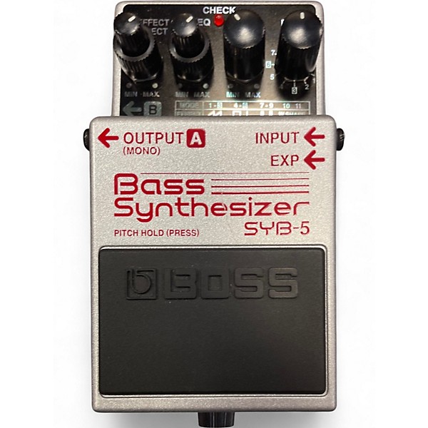 Used BOSS SYB5 Bass Synth Bass Effect Pedal