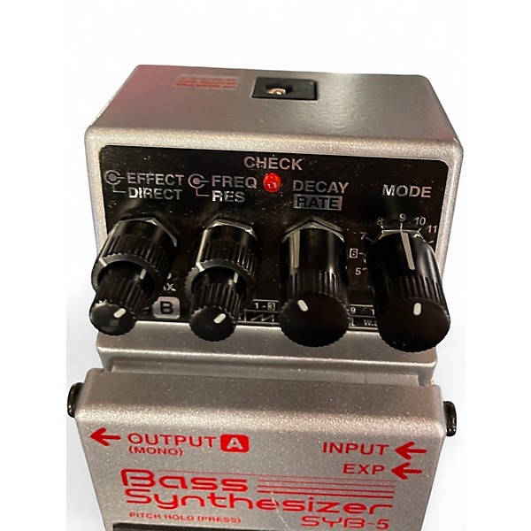 Used BOSS SYB5 Bass Synth Bass Effect Pedal