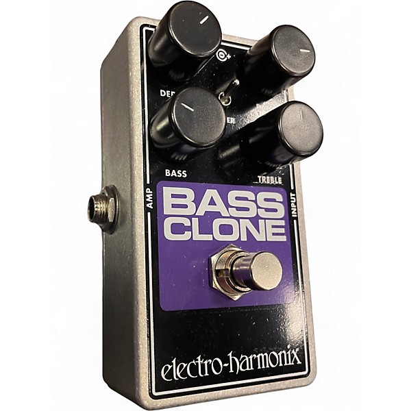 Used Electro-Harmonix Bass Clone Analog Chorus Bass Effect Pedal