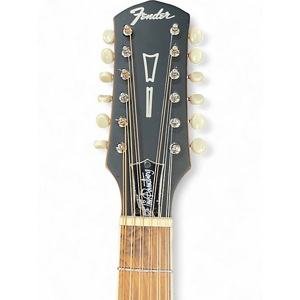 Used Fender Tim Armstrong Hellcat 12 Natural 12 String Acoustic Electric Guitar