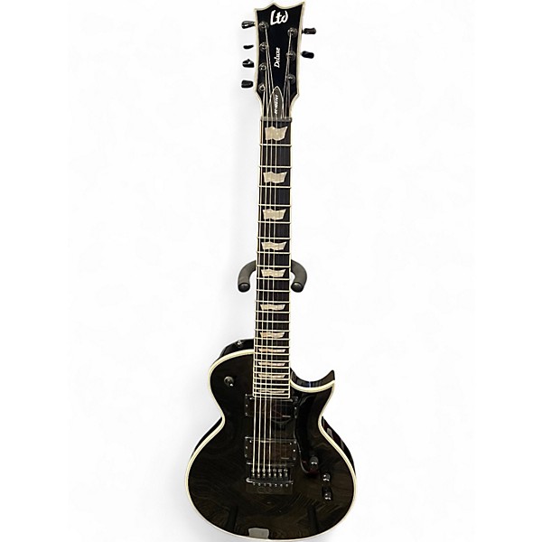 Used ESP LTD EC1007ET Black Solid Body Electric Guitar