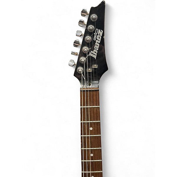 Used Ibanez GSA60 Silver Solid Body Electric Guitar