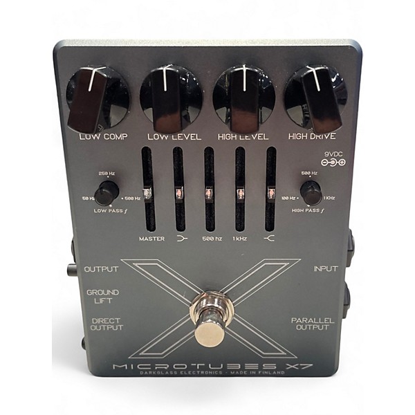Used Darkglass MICROTUBES X7 Bass Effect Pedal