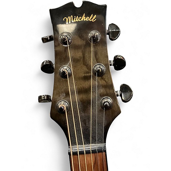 Used Mitchell MX420 QAB Mahogany Acoustic Electric Guitar