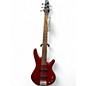 Used Ibanez GSR205 5 String Red Electric Bass Guitar thumbnail