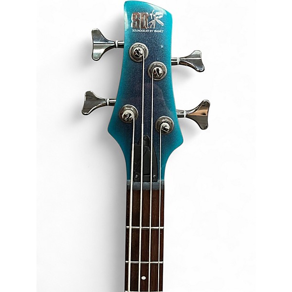 Used Ibanez SR300E-CUB Cerulean Aura Burst Electric Bass Guitar