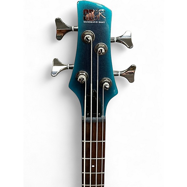 Used Ibanez SR300E-CUB Cerulean Aura Burst Electric Bass Guitar