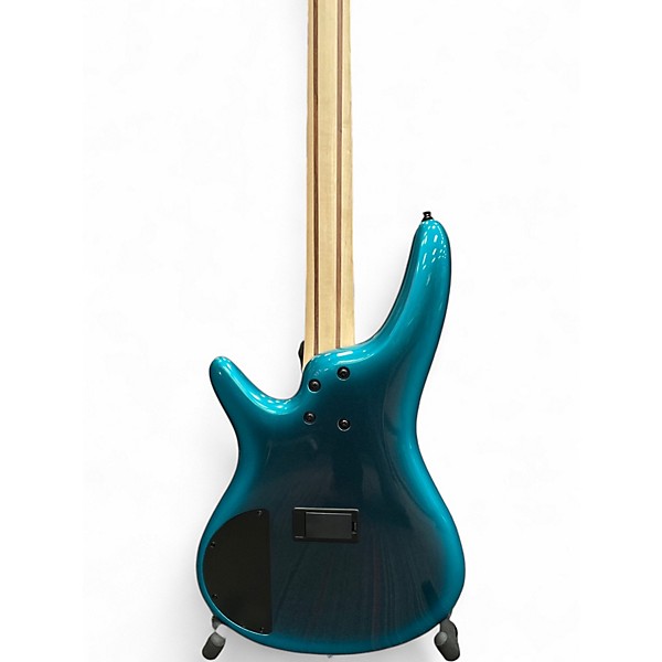 Used Ibanez SR300E-CUB Cerulean Aura Burst Electric Bass Guitar
