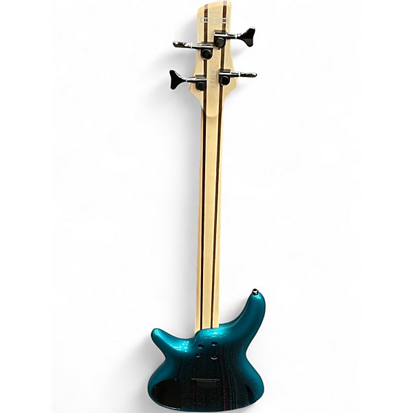 Used Ibanez SR300E-CUB Cerulean Aura Burst Electric Bass Guitar