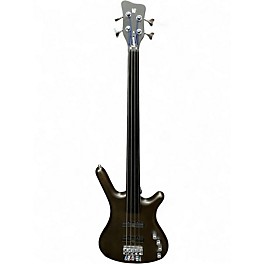 Used RockBass by Warwick Corvette Black Electric Bass Guitar