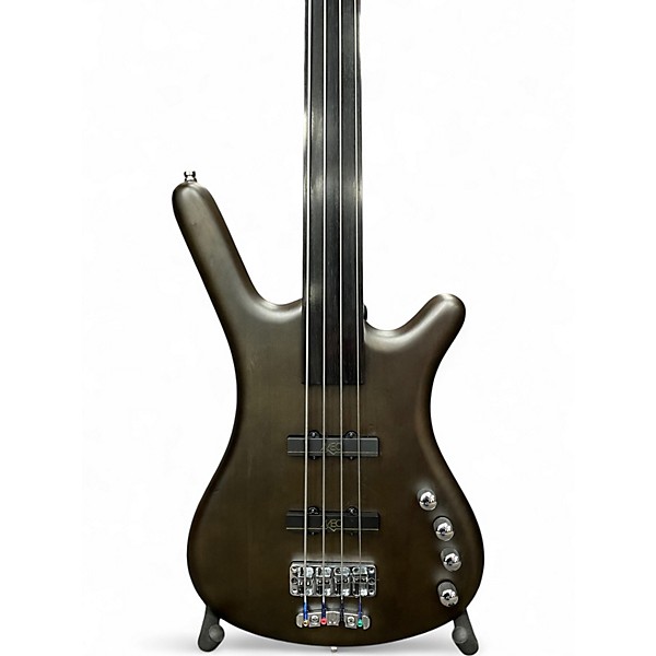 Used RockBass by Warwick Corvette Black Electric Bass Guitar