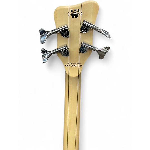 Used RockBass by Warwick Corvette Black Electric Bass Guitar