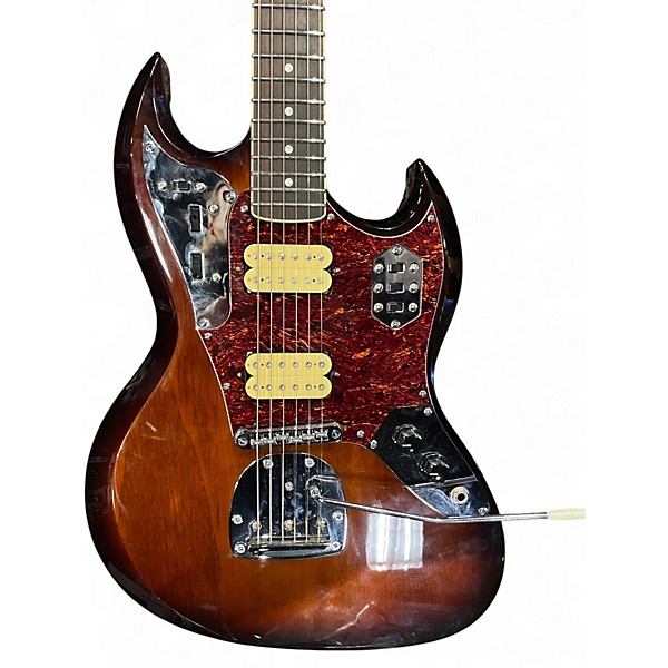 Used Woodrite SWITCHBLADE Sunburst Solid Body Electric Guitar