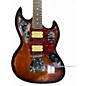 Used Woodrite SWITCHBLADE Sunburst Solid Body Electric Guitar