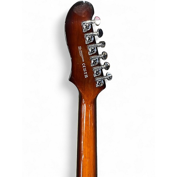 Used Woodrite SWITCHBLADE Sunburst Solid Body Electric Guitar