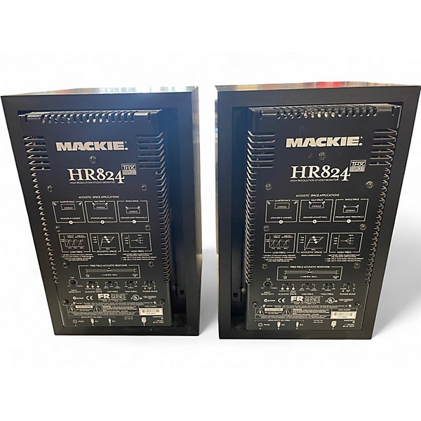 Used Mackie HR824 Pair Powered Monitor