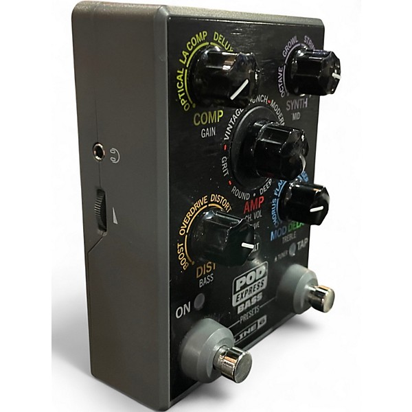 Used Line 6 BASS Pocket Pod Express Amp Modeler Bass Effect Pedal