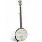 Used Recording King RKOH06 Open Back Natural Banjo thumbnail