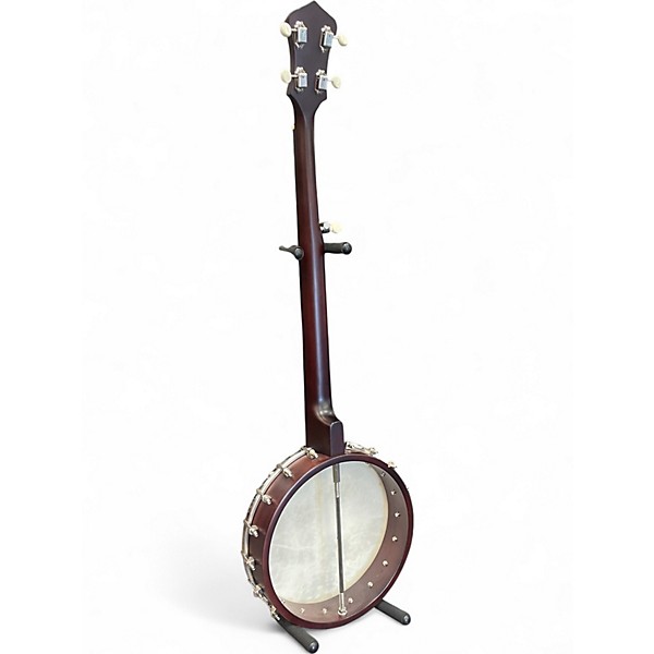 Used Recording King RKOH06 Open Back Natural Banjo