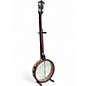 Used Recording King RKOH06 Open Back Natural Banjo