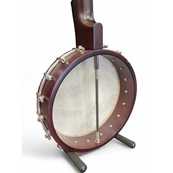 Used Recording King RKOH06 Open Back Natural Banjo