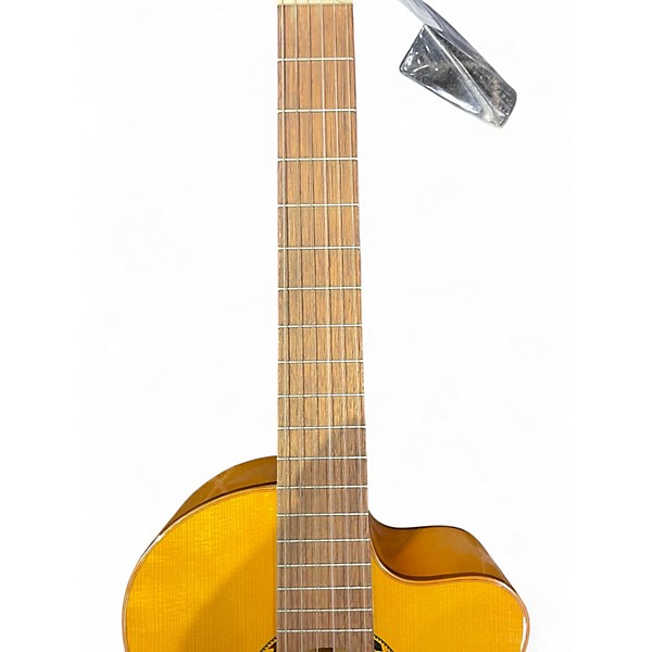 Used Lucero LFB250SCE Antique Natural Classical Acoustic Electric Guitar