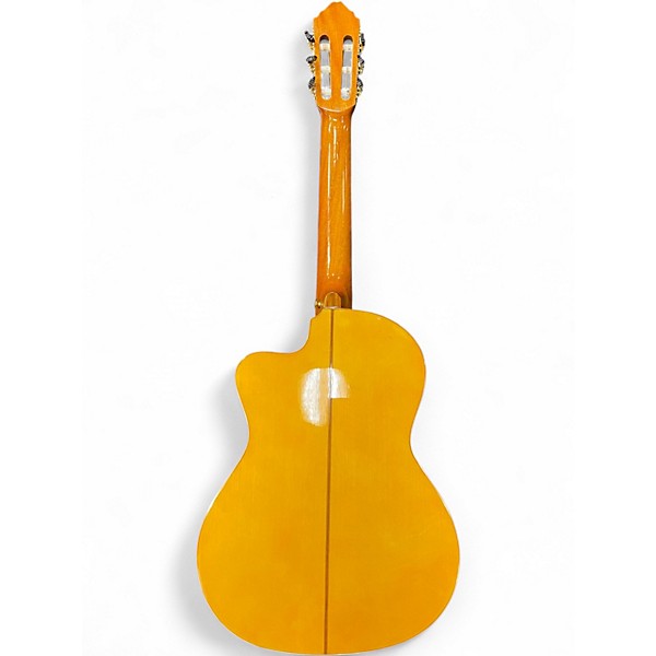 Used Lucero LFB250SCE Antique Natural Classical Acoustic Electric Guitar