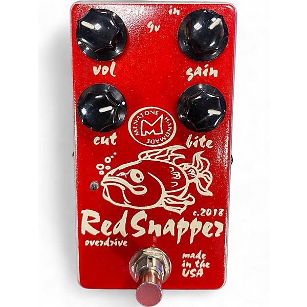 Used Menatone RED SNAPPER Effect Pedal