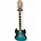 Used 2023 Epiphone SG Prophecy Blue Tiger Solid Body Electric Guitar thumbnail