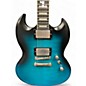 Used 2023 Epiphone SG Prophecy Blue Tiger Solid Body Electric Guitar
