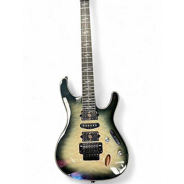 Used Ibanez JIVA10 GREEN BURST Solid Body Electric Guitar