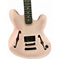 Used Fender Tom DeLonge Starcaster SATIN SHELL PINK Hollow Body Electric Guitar