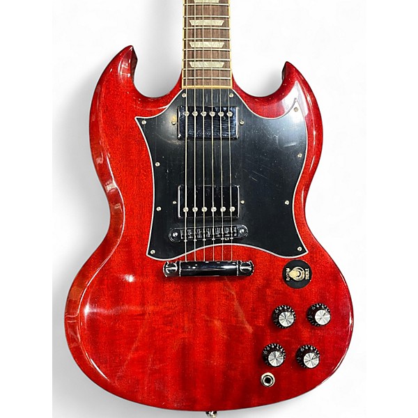 Used Gibson SG Standard red Solid Body Electric Guitar